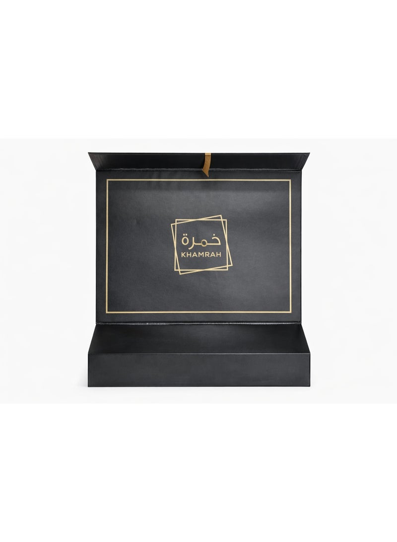 Lattafa Khamrah Perfume Gift Set – 4 Pieces - Image 2